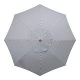 CLUB UMBRELLA - LAURENS PINK STRIPE