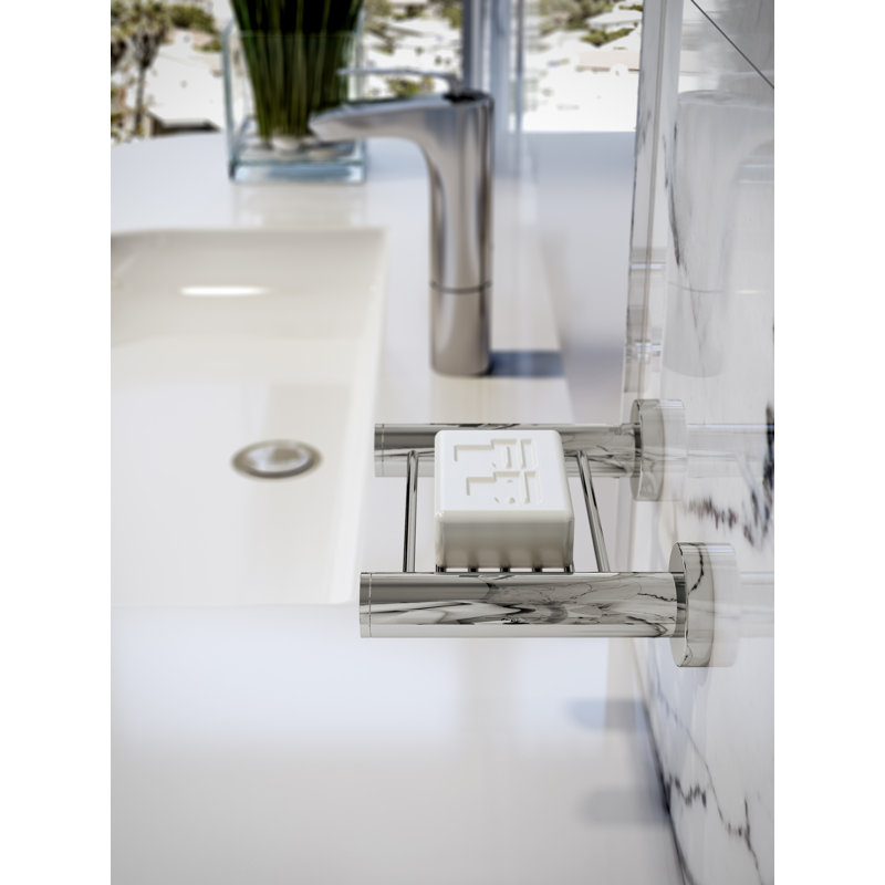 4600 Series Soap Dish, Brushed Stainless Steel