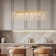 Modern K9 Raindrop Crystal Rectangular Tree Branches Chandeliers