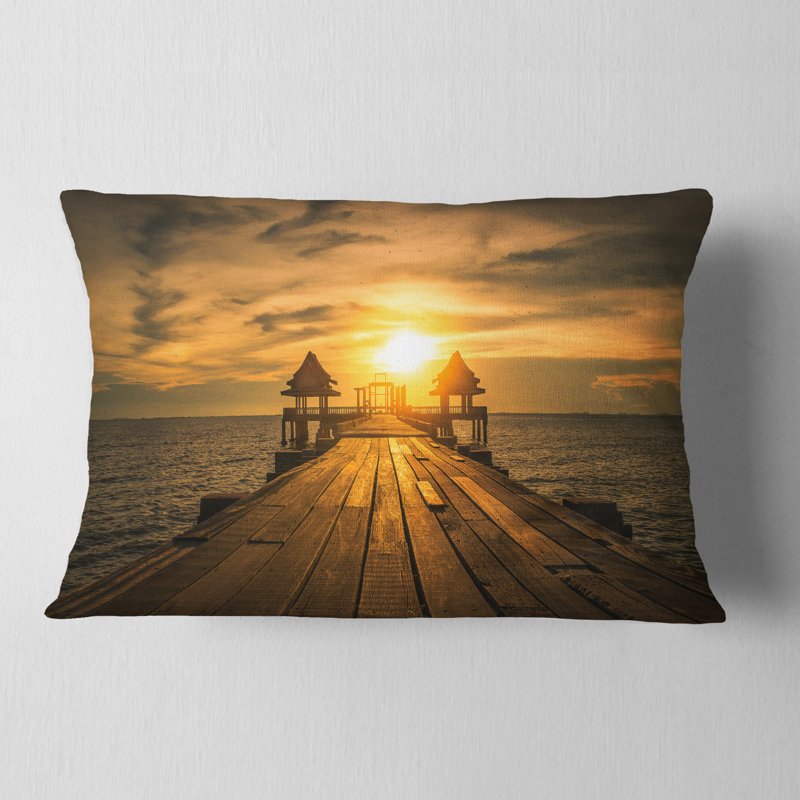 Coussin Pier Bridge, Rectangulaire, 12 po x 20 po