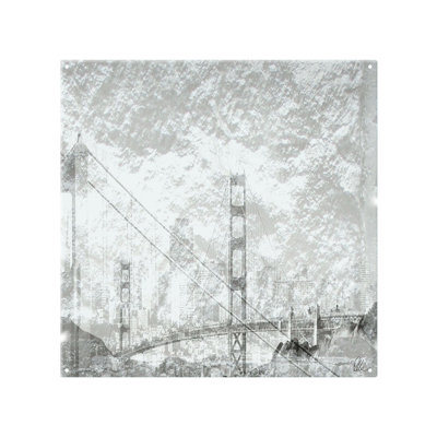 60cm W Glass Peel and Stick