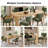 Mid Century Modern Upholstered Dining Chairs-1056564858