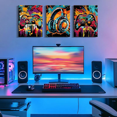 3 Piece Wrapped Canvas Print