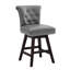 Tabouret de comptoir pivotant 26 po Caesar-121521786