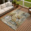 Tapis abstrait intérieur / extérieur lavable à la machine Chantille ACN2300-476790385