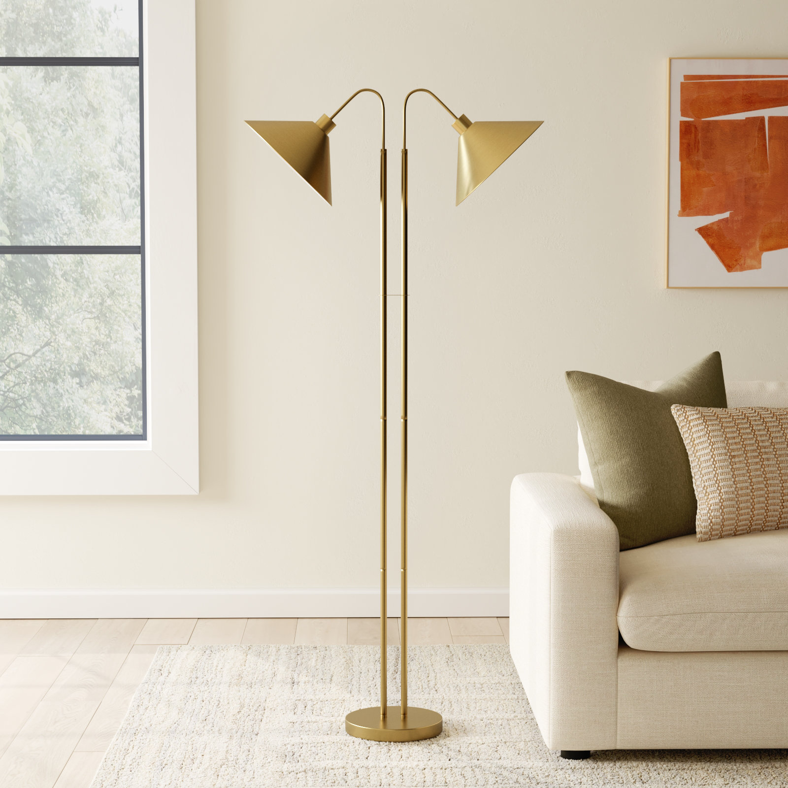 Fayra 65" Dimmable Floor Lamp