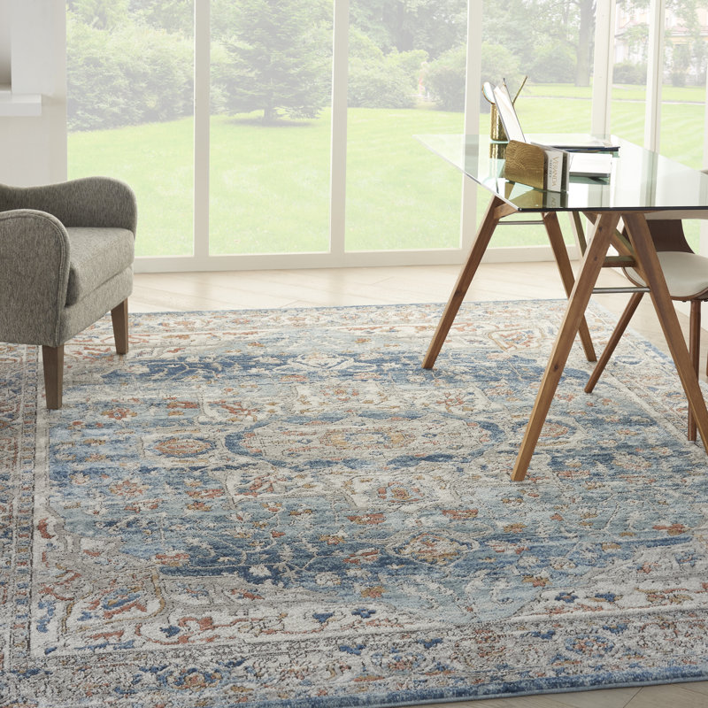 Tapis beige Freeda, Rectangle 6 pi 7 po x 9 pi 6 po