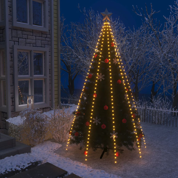 The Holiday Aisle® Christmas Tree Lights Xmas Tree Lights for Indoor ...