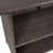 Rimah Rectangular Indoor/Outdoor Wicker Rattan Patio Bar Counter Table with Two Shelves-1085805507-1085805508