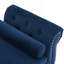 Banc repose-pieds rectangulaire en velours avec rangement et 1 coussin décoratif-1633589151