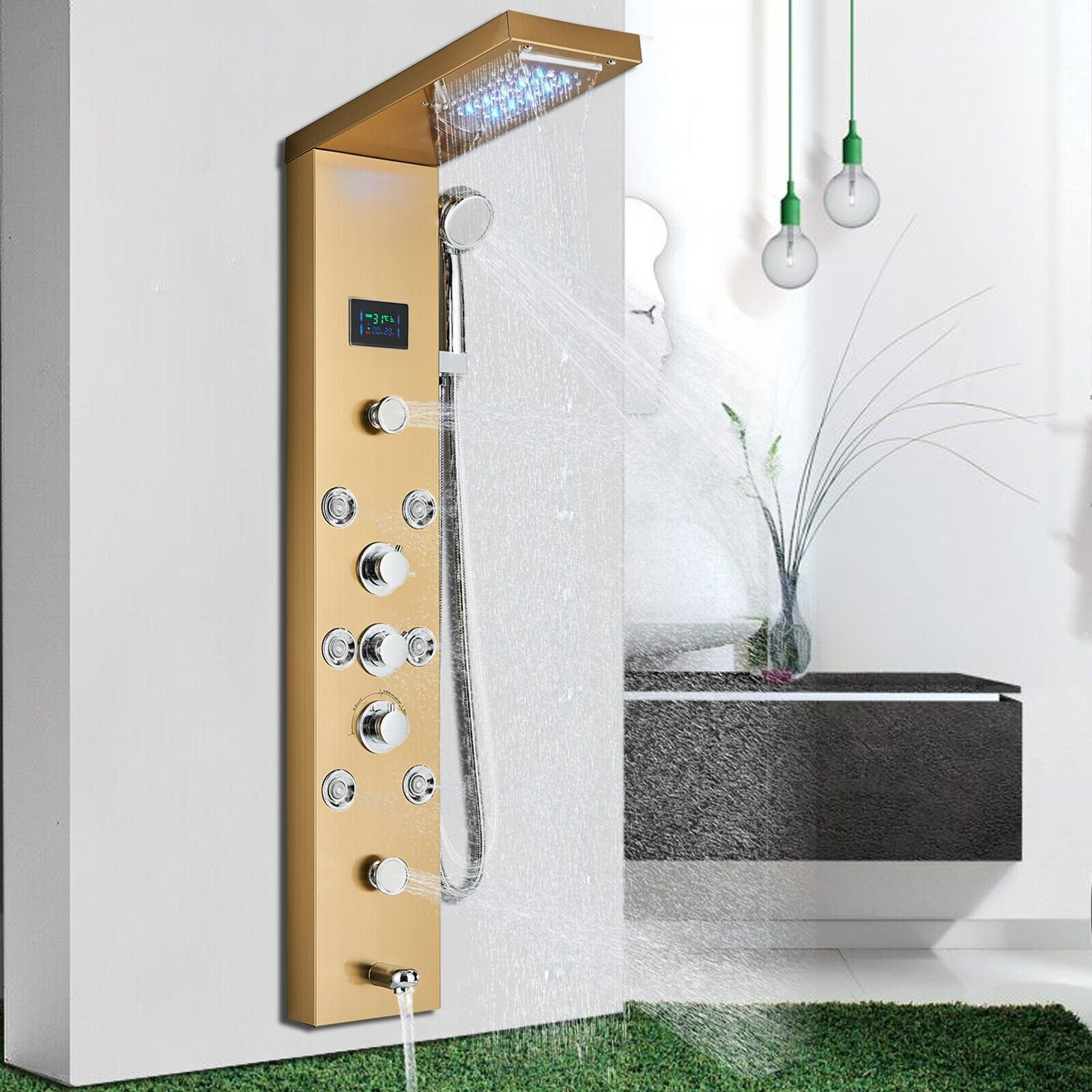 Belfry Bathroom Valrie Shower Tower Panel | Wayfair.co.uk