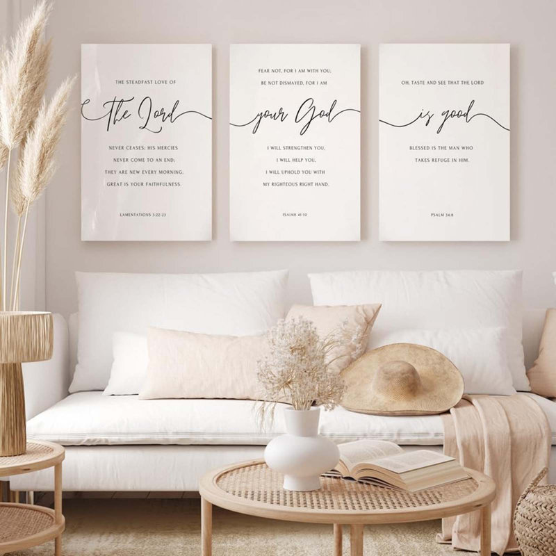 3 Piece Wrapped Canvas Print