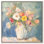 Vase de fleurs printanières, art mural chic par Art Remedy