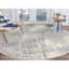 Tapis rond en soie et en laine noué à la main 11 pi 9 po x 11 pi 9 po BACA0AB8125143938611B312A93E68A5
