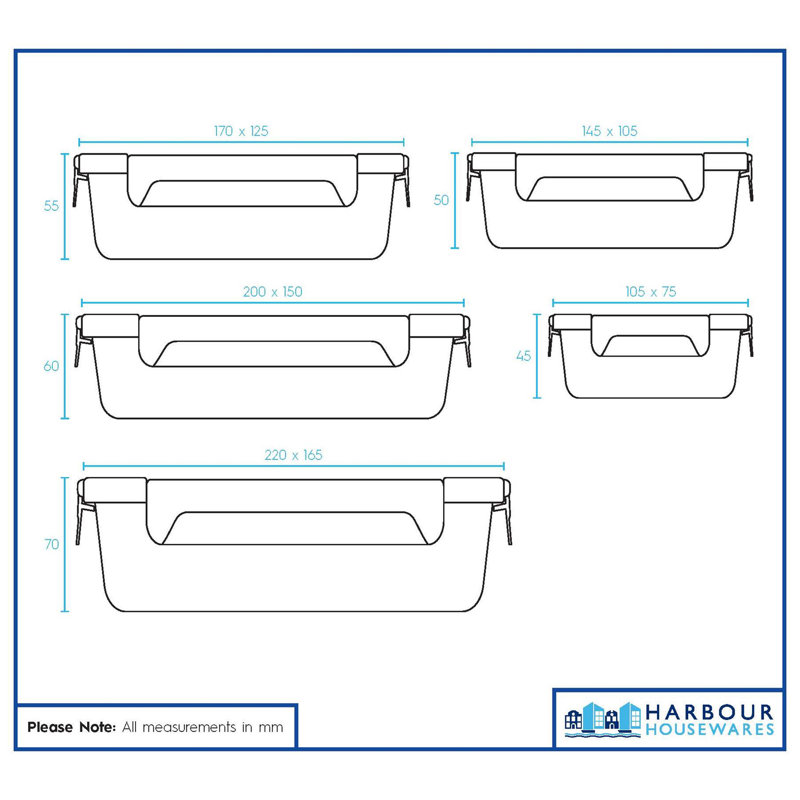 Glass Food Storage Container