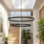Lustre 2 lumières Cerchio-98799093-98799094