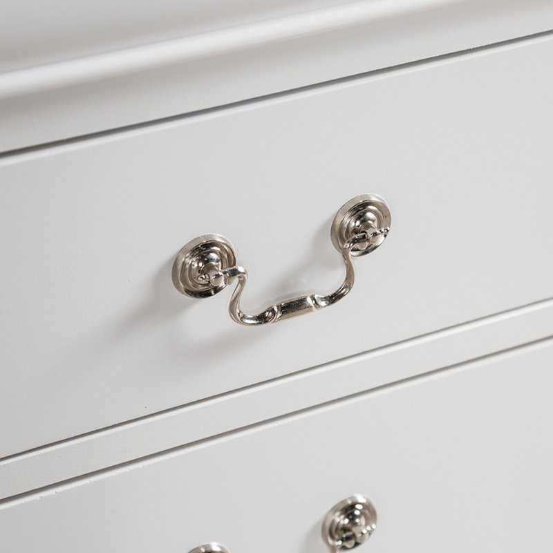 Commode style transitionnel, Blanc
