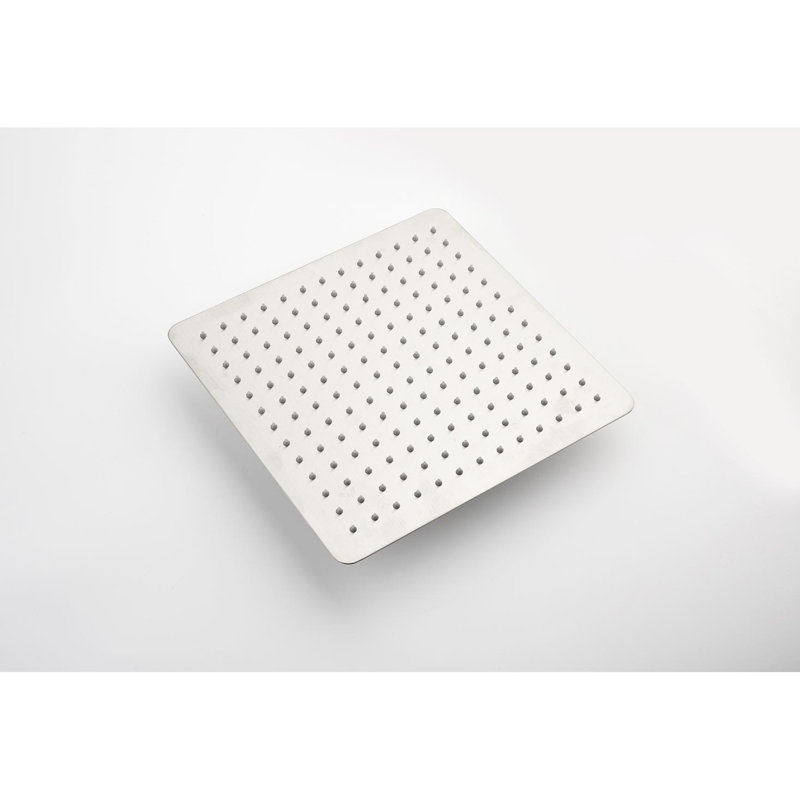 12" Shower Head: Ceiling Mount, Brass, Enjoy A Relaxing Moment Mounted Rain Shower: Indulge In Luxurious, Brushed Nickel