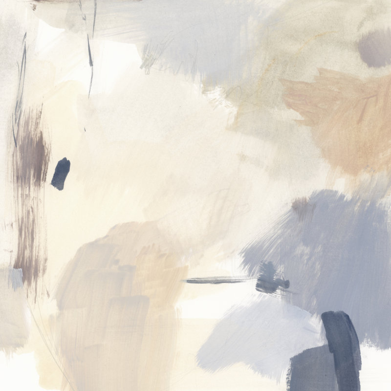 Sand Bath II by Victoria Barnes - Wrapped Canvas Painting, 51cm H x 51cm W