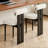 Creative Art Design Durable Ash Wood Acrylic Desk