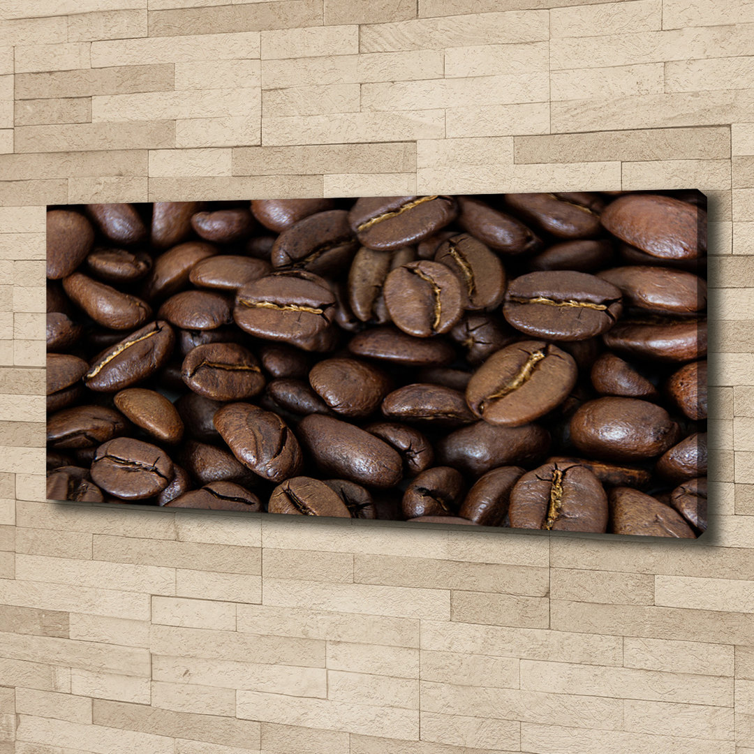 Kaffeebohnen - Kunstdrucke auf Leinwand - Wrapped Canvas