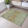Premium Machine Washable Christina AMF1074 Circles Rug