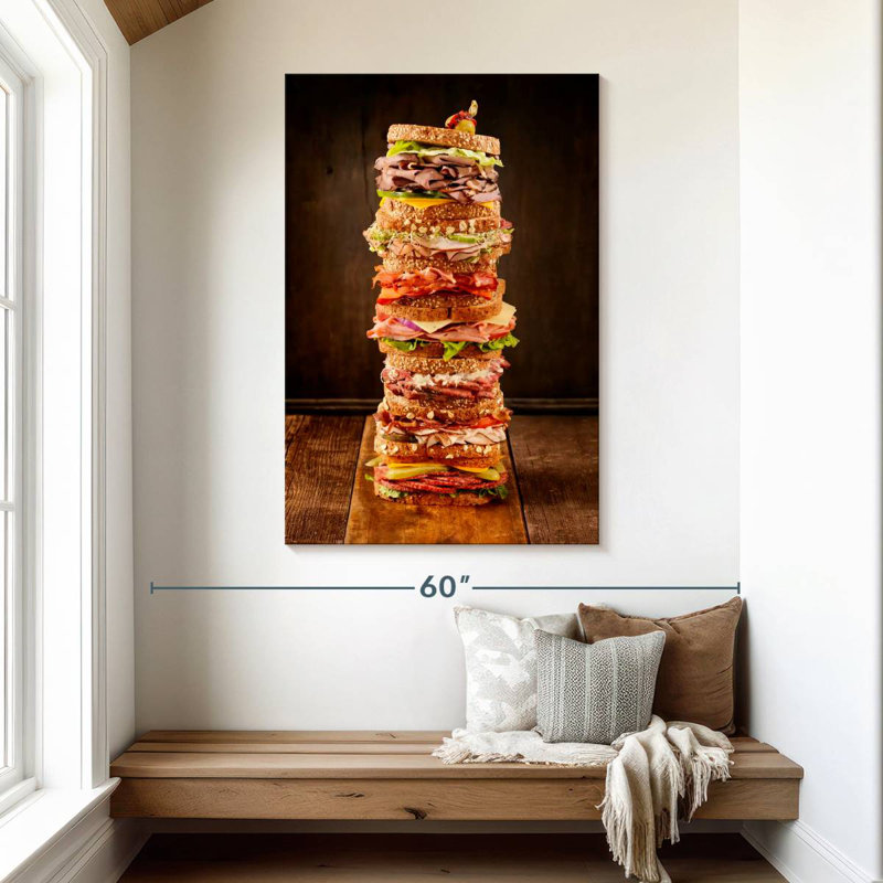 Yarlin Sandwich Stack, 48" H x 32" W
