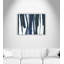 «Bold Indigo», reproduction d'art sur toile encadrée-46820502-46820504