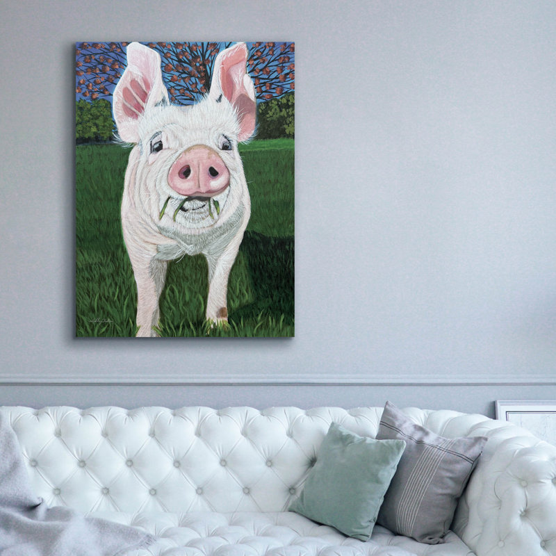  «Milkshake» par Ashley Justice, art mural sur toile, 40 po x 54 po
