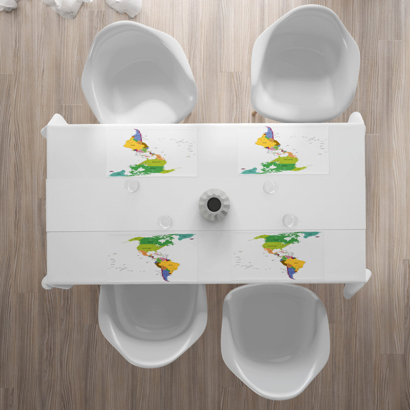 Polyester Cities & Maps Rectangle Placemat