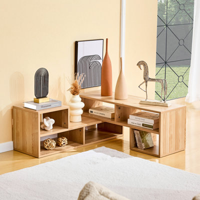 Modular TV Stand with Open Storage