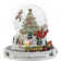Believe in the Magic of Christmas LED Rotating Resin/Glass Snow Globe