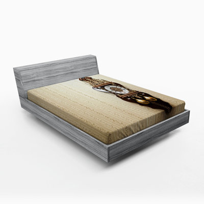 Microfiber Floral Fitted Sheet