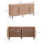 Buffet cannelé 65 po en érable-857090385