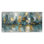 «Golden City Reflections», art mural sur toile tendue