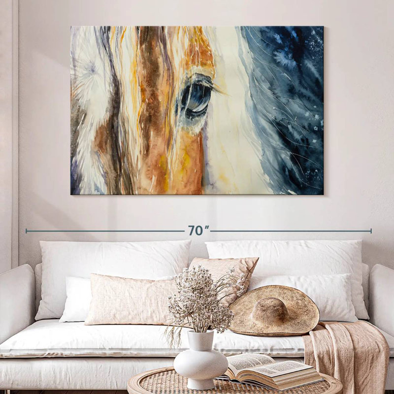 Brampt Horse Eye, 34" H x 51" W