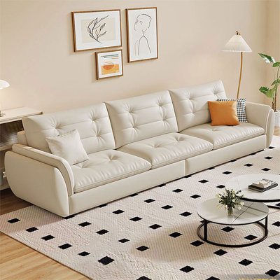 Coussin blanc modulaire 100% polyester