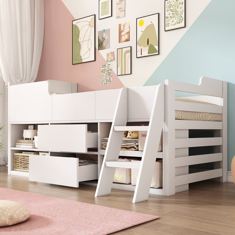 Bed, White