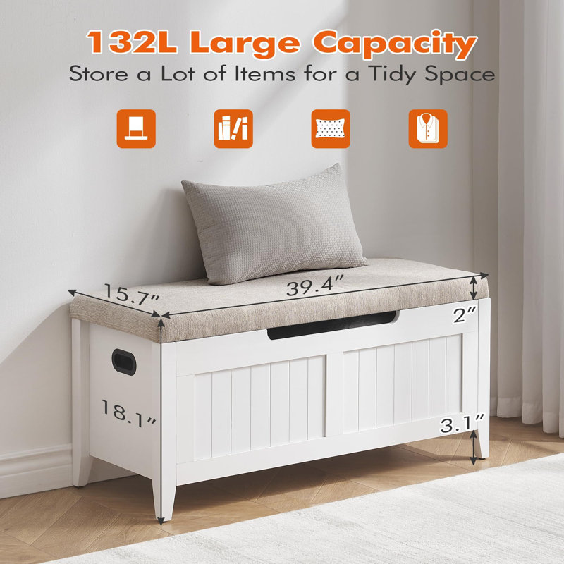 Commode pour couverture en bois manufacturé Khylei