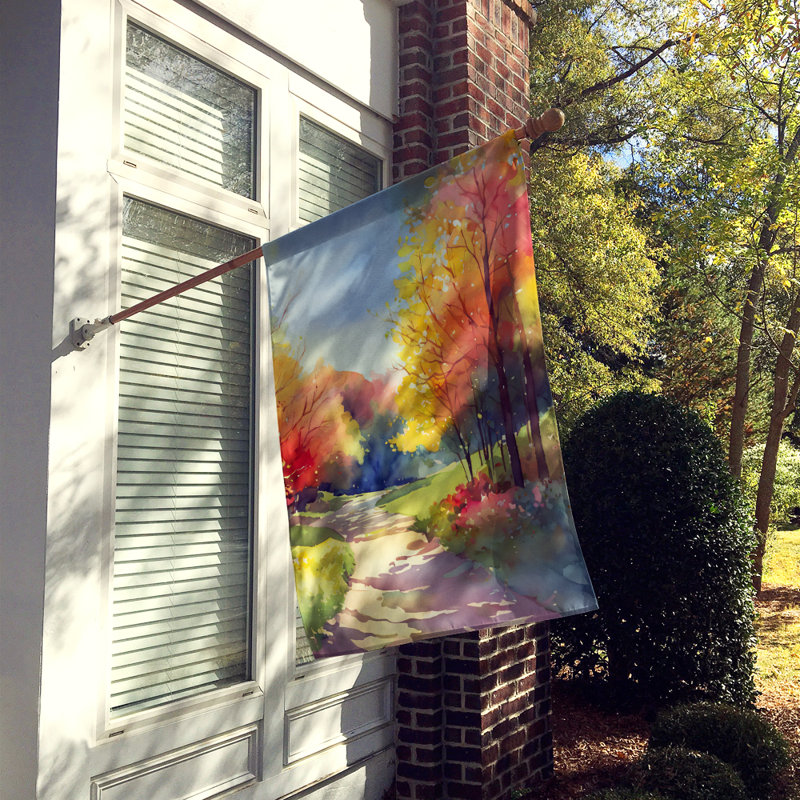 Drapeau de maison en polyester à double face H 40 po x l 28 po