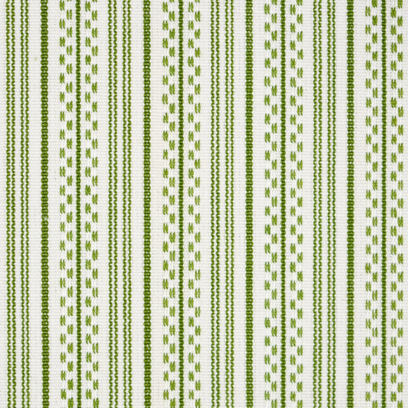 Tissu à rayures Jack, Vert
