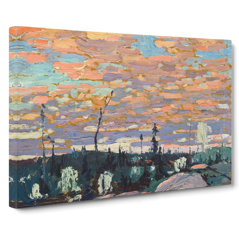 Wild Cherries by Tom Thomson - Wrapped Canvas Painting, 50cm H x 76cm W x 3cm D