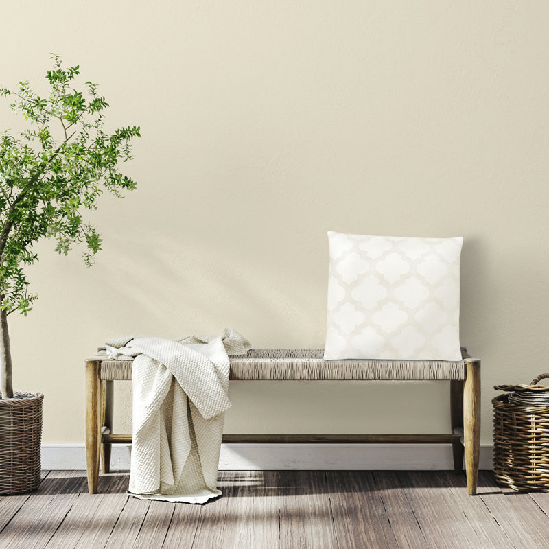 Windsor Throw Pillow, Ivory