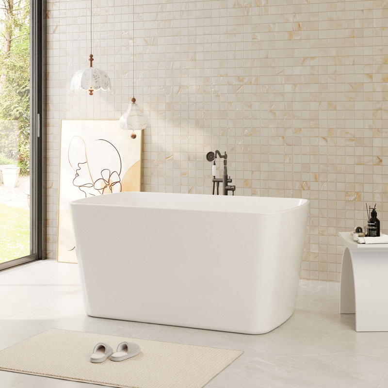 Baignoire de trempage autoportante en acrylique Casainc
