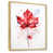 Cadre flottant brun