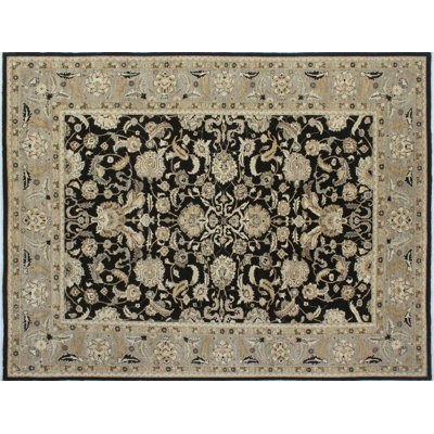 Romona One-of-a-Kind 9' X 11' Wool Area Rug in Beige