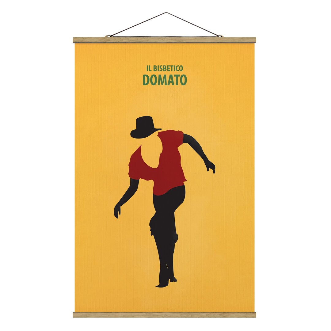 Stoffbild Mit Posterleisten - Filmposter Il Bisbetico Domato - Hochformat 3: 2