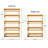 57.09" H Bookcase With 5-Tier Shelf Display Rack For Living Room-666016288-662966998