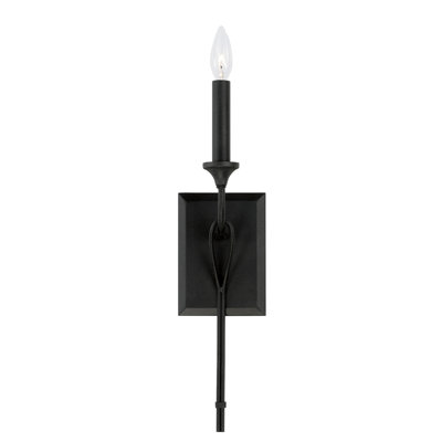 Gibe Steel Candle Wall Light