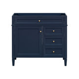 Bathroom Storage Cabinet With 2 Drawers And A Tip-Out Drawer